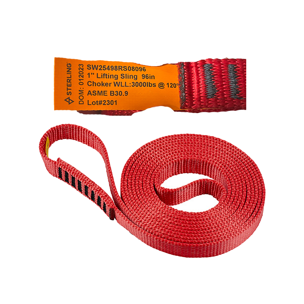 Sterling 1 Inch Flat Nylon Lifting Sling from Columbia Safety